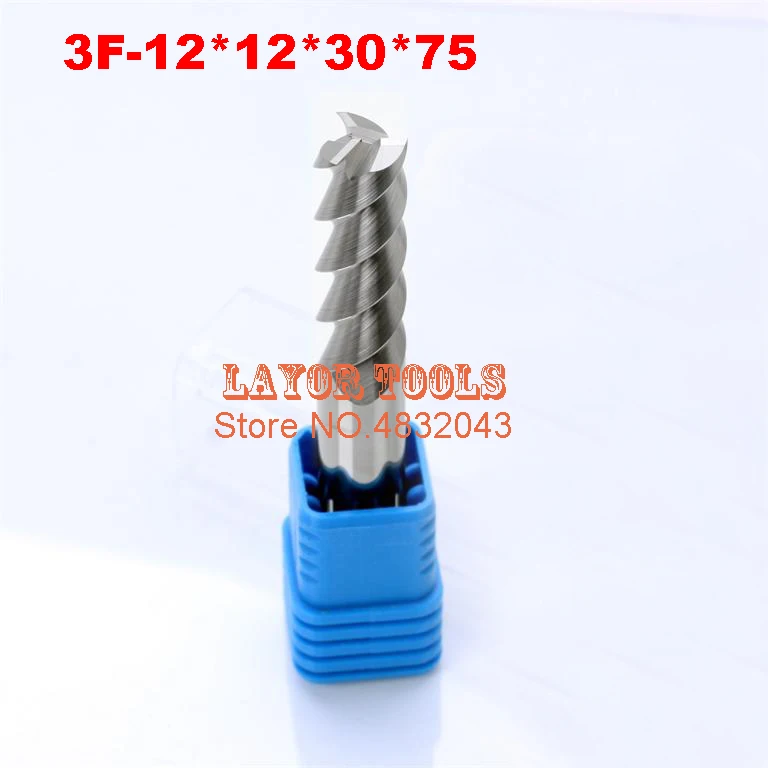 3F*12*12*30*75 CNC tool tungsten alloy milling cutter special flat aluminum alloy cutter aluminum alloy milling cutter
3F*12*12*30*75 CNC tool tungsten alloy milling cutter special flat aluminum alloy cutter aluminum alloy milling cutter