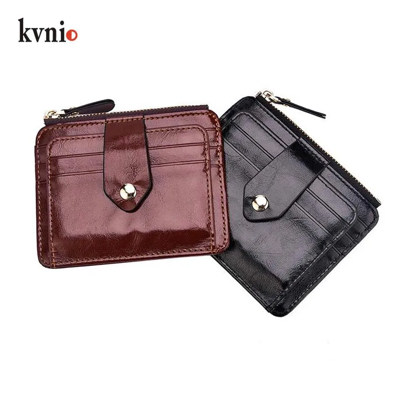 KVNIO Passport Holder Card Wallet Men Fashion Vintage Oil Wax Leather Slim Credit Card Bag Small Zipper Coin Bag Male Purse
KVNIO Passport Holder Card Wallet Men Fashion Vintage Oil Wax Leather Slim Credit Card Bag Small Zipper Coin Bag Male Purse
