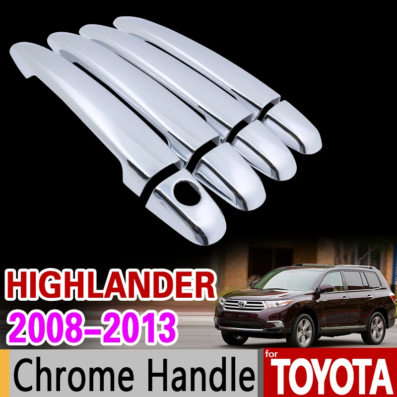 for Toyota Highlander XU40 Kluger Chrome Handle Cover Trim Set 2008 2009 2010 2011 2012 2013 Car Accessories Sticker Car Styling
for Toyota Highlander XU40 Kluger Chrome Handle Cover Trim Set 2008 2009 2010 2011 2012 2013 Car Accessories Sticker Car Styling