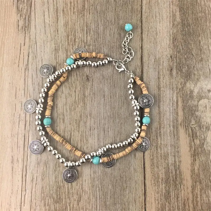 JAASA New BAREFOOT SANDALS Boho barefoot beach bohemian anklet Hippie style Ankle bracelet Handmade Gypsy Wedding party jewelry
JAASA New BAREFOOT SANDALS Boho barefoot beach bohemian anklet Hippie style Ankle bracelet Handmade Gypsy Wedding party jewelry