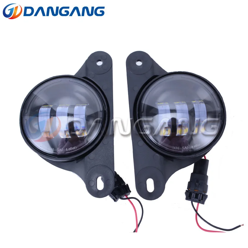 For Jeep Wrangler LED Fog Lights Tenth Anniversary Front Bumper Fog Light 4" the Iron Bars Dedicated Front Fog Lamp 4 inch
For Jeep Wrangler LED Fog Lights Tenth Anniversary Front Bumper Fog Light 4" the Iron Bars Dedicated Front Fog Lamp 4 inch