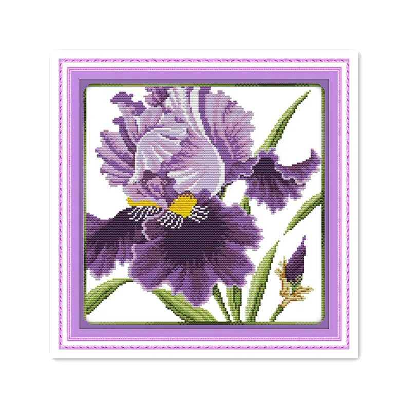 Joy Sunday Small purple blooming flowers furniture sewing cross stitch kit fun handmade interest embroidery decorative painting
Joy Sunday Small purple blooming flowers furniture sewing cross stitch kit fun handmade interest embroidery decorative painting