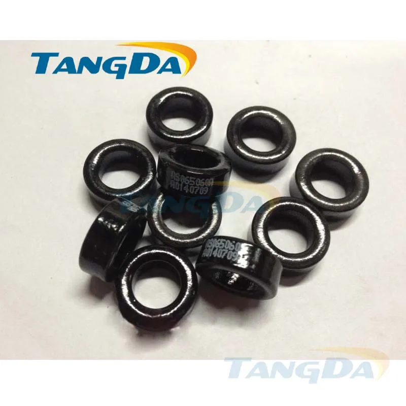 Tangda sendust FeSiAl toroidal cores inductor OD*ID*HT 17*9*7 mm AL: 35nH/N2 Ue: 60 AS065060A CS166060 77121-A7
Tangda sendust FeSiAl toroidal cores inductor OD*ID*HT 17*9*7 mm AL: 35nH/N2 Ue: 60 AS065060A CS166060 77121-A7