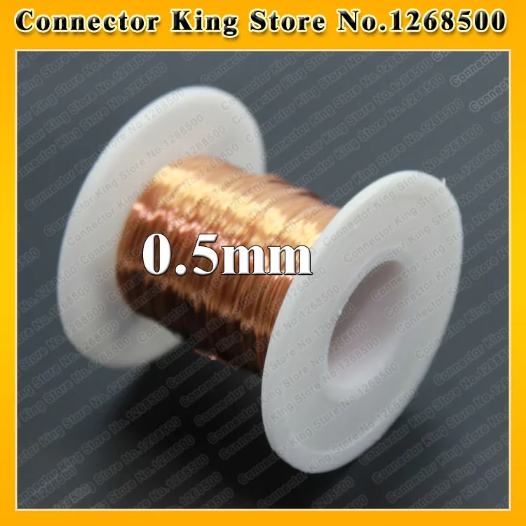 ChengHaoRan 0.5mm *20m/pc QA-1-155 2UEW Polyurethane enameled Wire Copper Wire enameled Repair cable 0.5 mm
ChengHaoRan 0.5mm *20m/pc QA-1-155 2UEW Polyurethane enameled Wire Copper Wire enameled Repair cable 0.5 mm