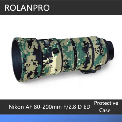 ROLANPRO Camera Lens Coat Camouflage For Nikon AF 80-200mm f / 2.8D ED Lens Camo Protection Cover Guns Clothing
ROLANPRO Camera Lens Coat Camouflage For Nikon AF 80-200mm f / 2.8D ED Lens Camo Protection Cover Guns Clothing