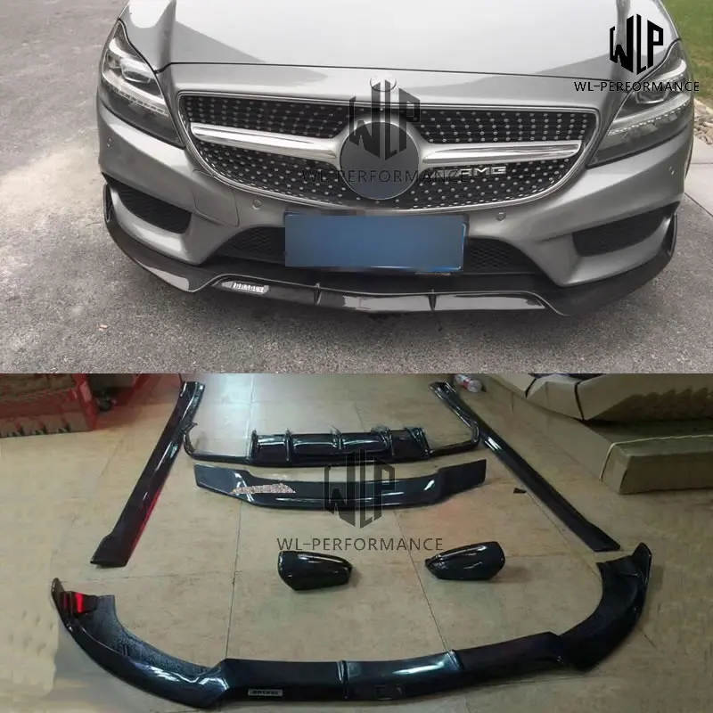 High Quality Carbon Fiber Front Bumper Lip Rear Diffuser Side Skirt Rear Spoiler For Mercedes-Benz W218 CLS B Style 10-13
High Quality Carbon Fiber Front Bumper Lip Rear Diffuser Side Skirt Rear Spoiler For Mercedes-Benz W218 CLS B Style 10-13