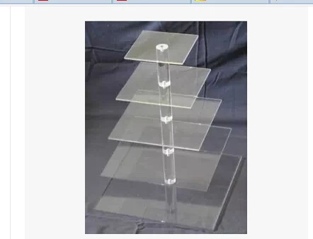 Cake Display Stand free shopping Square 5 Tier Acrylic Cakes Display wedding decoration
Cake Display Stand free shopping Square 5 Tier Acrylic Cakes Display wedding decoration