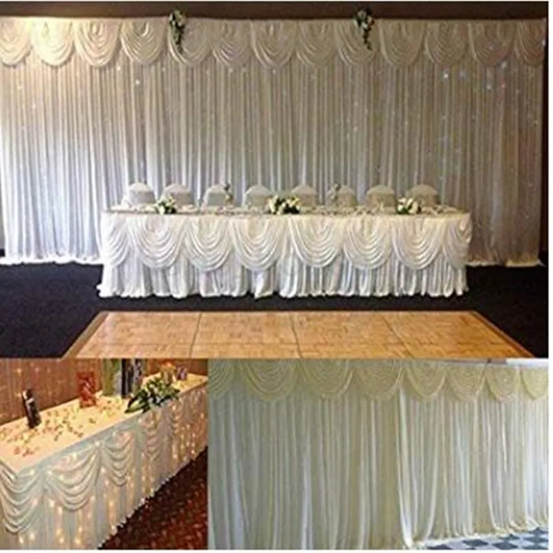 NEW Colorful wedding backdrop curtain event party decor customized wedding stage background silk drape decoration for stage
NEW Colorful wedding backdrop curtain event party decor customized wedding stage background silk drape decoration for stage
