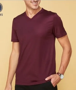 Summer Men's Silk Knitted Seamless T-shirt with Round Neck and Short Sleeve 2024
Summer Men's Silk Knitted Seamless T-shirt with Round Neck and Short Sleeve 2024