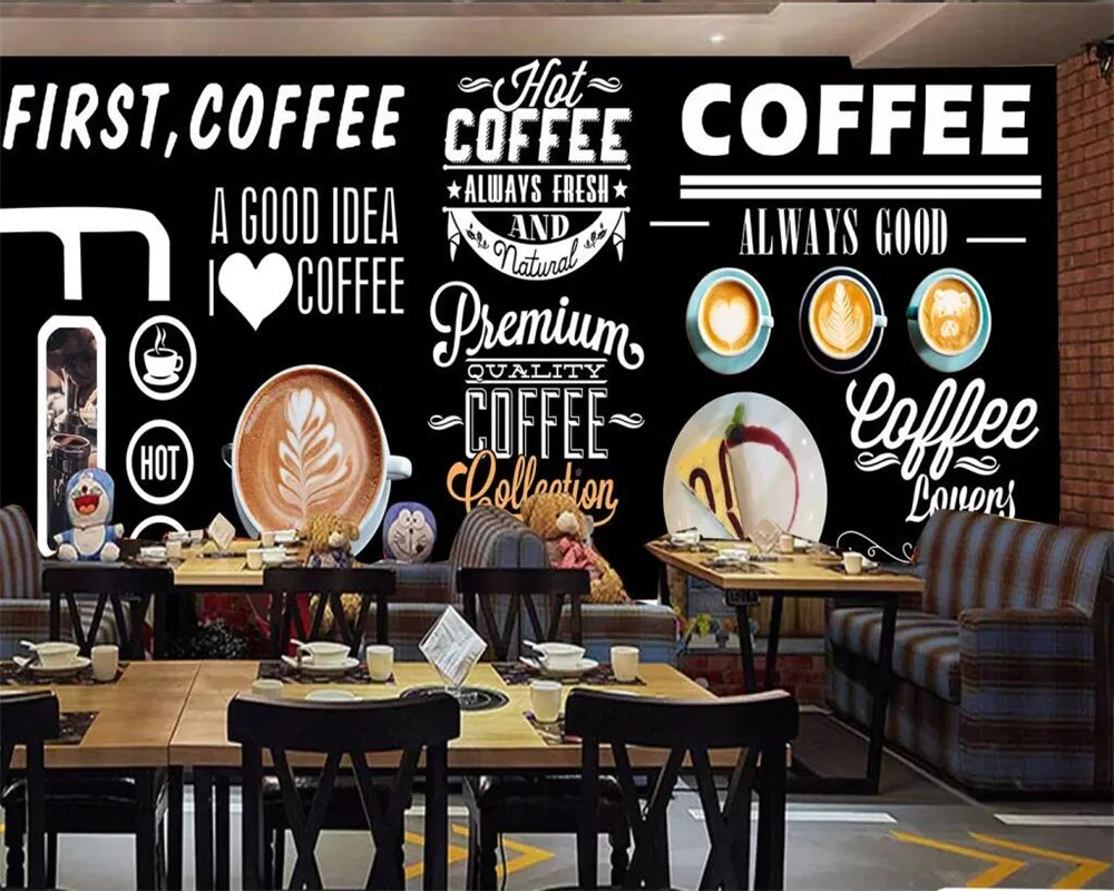 Custom size wallpaper hand-painted blackboard coffee shop western restaurant background wall decoration mural 3d wallpaper
Custom size wallpaper hand-painted blackboard coffee shop western restaurant background wall decoration mural 3d wallpaper