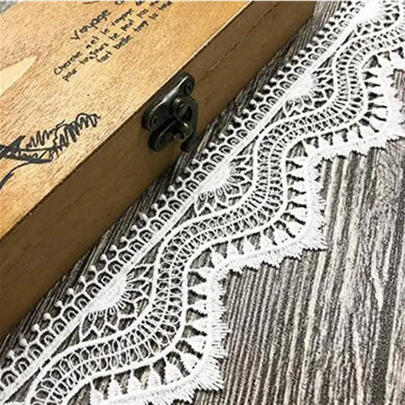 GXINUG 2 Yards Bump Eyelash French Lace Trim Fabric Mesh Weaving Embroidered Applique Ribbon Dress Clothes Curtain Decoration
GXINUG 2 Yards Bump Eyelash French Lace Trim Fabric Mesh Weaving Embroidered Applique Ribbon Dress Clothes Curtain Decoration