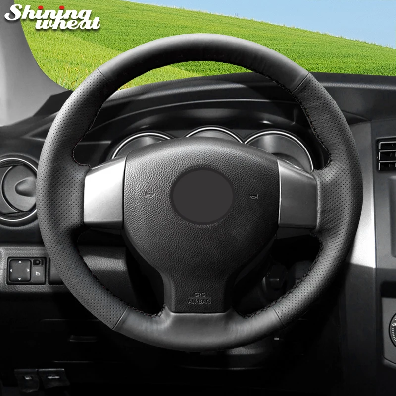 Чехол на руль из натуральной кожи, блестящий, черный, для старых Nissan Tiida Livina Sylphy Note
Чехол на руль из натуральной кожи, блестящий, черный, для старых Nissan Tiida Livina Sylphy Note