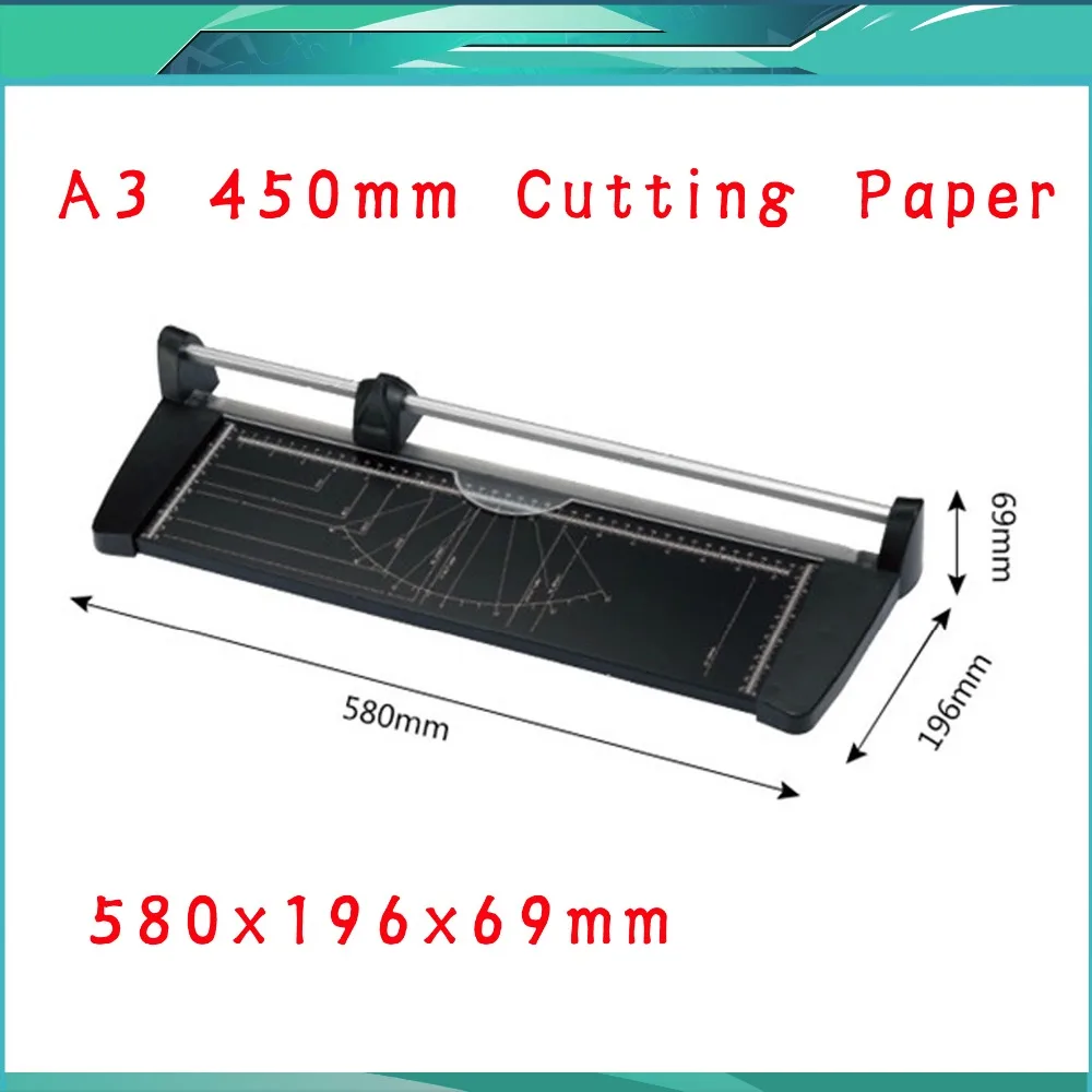 High Quality Portable A3 (580X196X69MM) Manual Paper PVC Cutter Professional Rotary Trimmer Fast Shipping for Choose
High Quality Portable A3 (580X196X69MM) Manual Paper PVC Cutter Professional Rotary Trimmer Fast Shipping for Choose