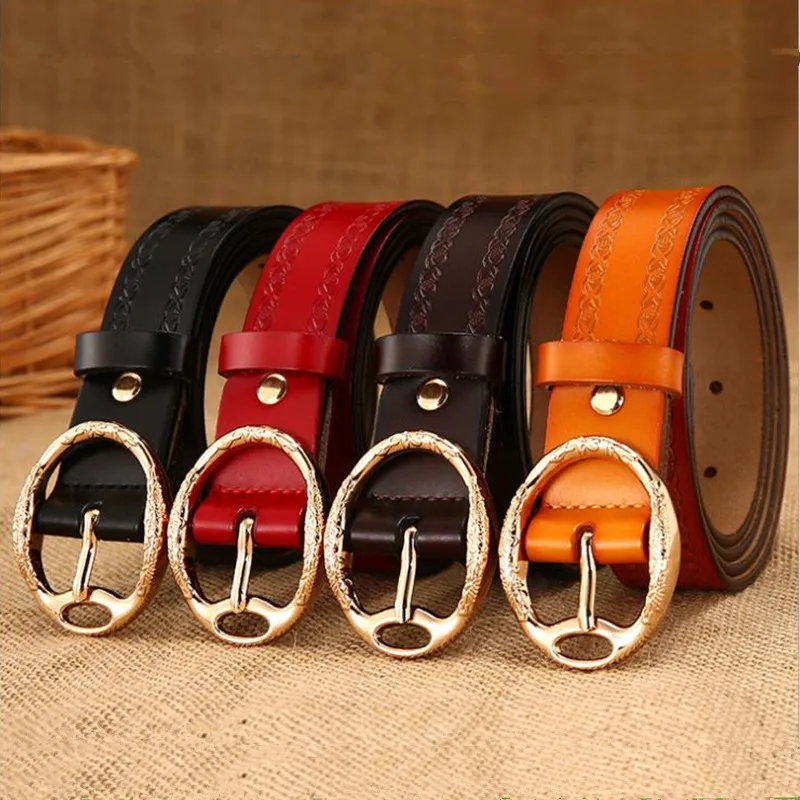 EL BARCO Pattern Embossing Print Women Belt High Quality Faux Leather Red Black Female Belt Camel Coffee Casual Belts For Women
EL BARCO Pattern Embossing Print Women Belt High Quality Faux Leather Red Black Female Belt Camel Coffee Casual Belts For Women