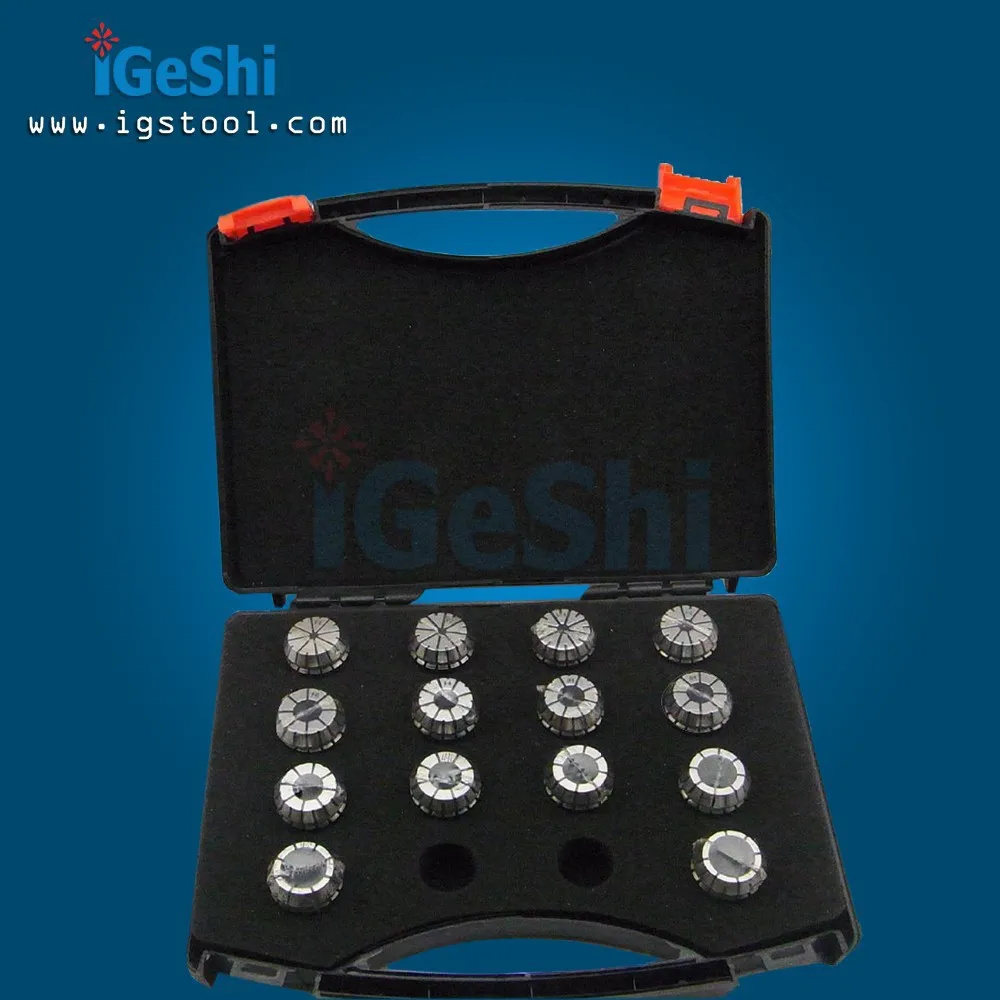 High precision 0.005mm-0.008mm 12pcs ER20 Collet Set Range from 2mm to 13 mm ER20 collet chuck for CNC Milling lathe
High precision 0.005mm-0.008mm 12pcs ER20 Collet Set Range from 2mm to 13 mm ER20 collet chuck for CNC Milling lathe
