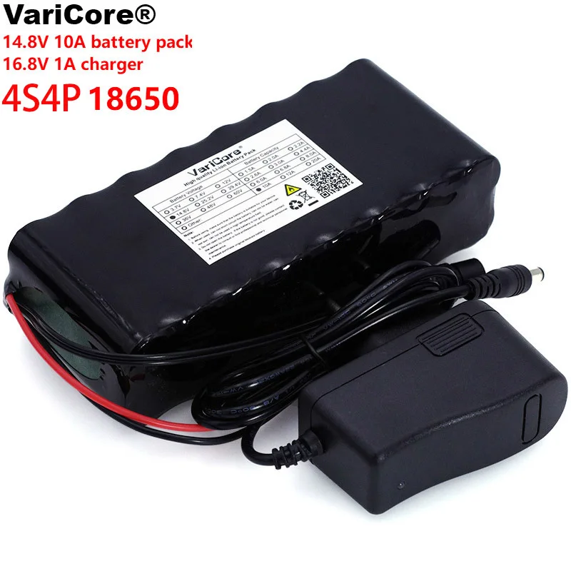 VariCore 14,8 В 10 Ач 18650 литий-ионный аккумулятор для ночной рыбалки, лампа для ночной рыбалки, нагреватель, шахтерская лампа, усилитель, аккумулятор с зарядным устройством BMS + 16,8 В
VariCore 14,8 В 10 Ач 18650 литий-ионный аккумулятор для ночной рыбалки, лампа для ночной рыбалки, нагреватель, шахтерская лампа, усилитель, аккумулятор с зарядным устройством BMS + 16,8 В