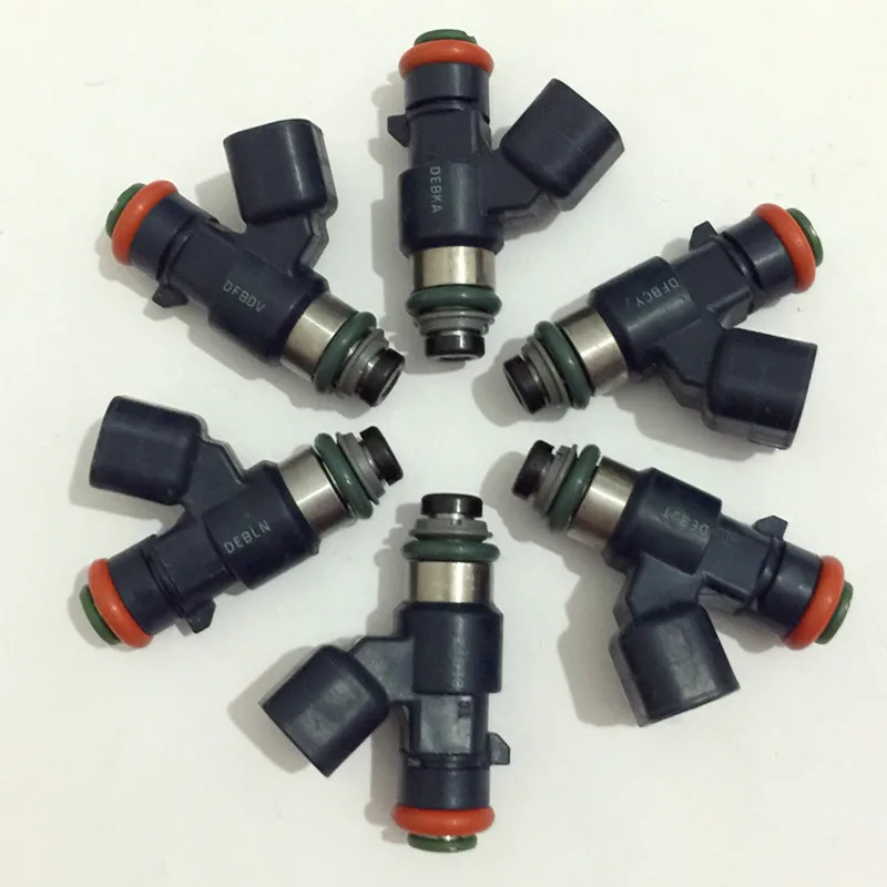6x 12holes E85 High performance 550cc EV14 short fuel injector for G_M_C FORD chevrolet rebuild by 12609749
6x 12holes E85 High performance 550cc EV14 short fuel injector for G_M_C FORD chevrolet rebuild by 12609749