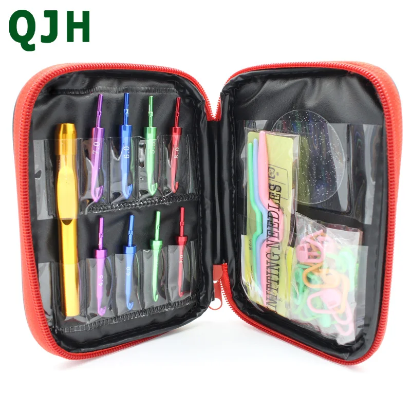 NEW Hand stitches 3.0-7.0mm Mix Crochet Hooks Knitting Needles for Women Mom DIY Craft Tools Include 20pcs Stitch Markers
NEW Hand stitches 3.0-7.0mm Mix Crochet Hooks Knitting Needles for Women Mom DIY Craft Tools Include 20pcs Stitch Markers
