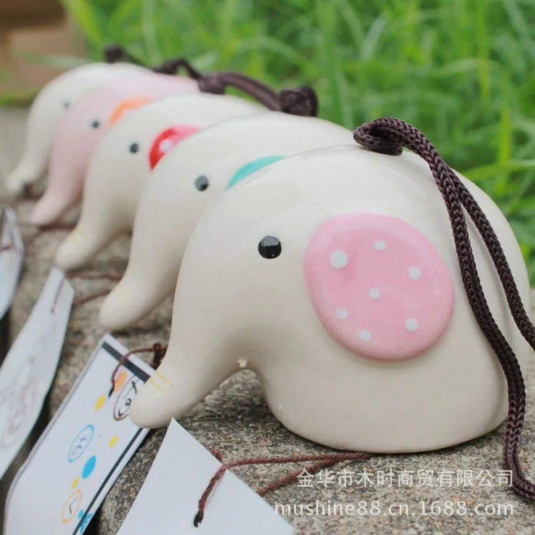 Japanese style Japanese handmade ceramic ornaments ceramic wind chimes wind chimes wholesale baby elephant creative zakka new ho
Japanese style Japanese handmade ceramic ornaments ceramic wind chimes wind chimes wholesale baby elephant creative zakka new ho