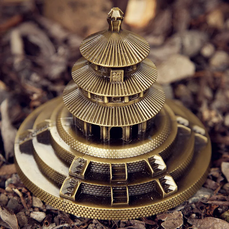 Temple of Heaven Chinese Model Metal Building Ancient Architecture of Beijing Temple Decor Creative Tourism Souvenir figurine
Temple of Heaven Chinese Model Metal Building Ancient Architecture of Beijing Temple Decor Creative Tourism Souvenir figurine