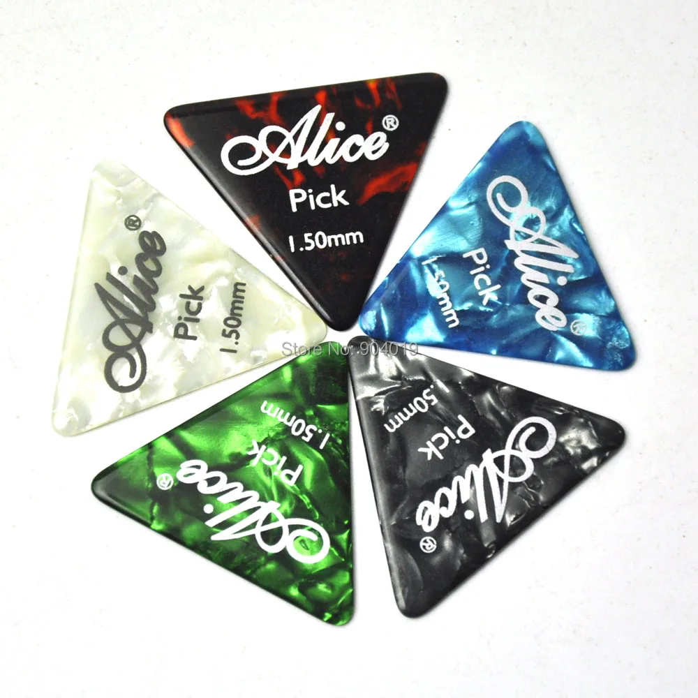 Alice 50pcs X-Heavy 1.5mm 355 Sharp Triangle Guitar Picks Plectrums Assorted Colors Celluloid
Alice 50pcs X-Heavy 1.5mm 355 Sharp Triangle Guitar Picks Plectrums Assorted Colors Celluloid