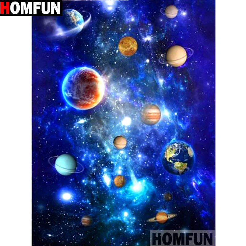Алмазная живопись HOMFUN A14525, полноразмерная/круглая вышивка «Планеты», вышивка крестиком, домашний декор, подарок, «сделай сам»
Алмазная живопись HOMFUN A14525, полноразмерная/круглая вышивка «Планеты», вышивка крестиком, домашний декор, подарок, «сделай сам»