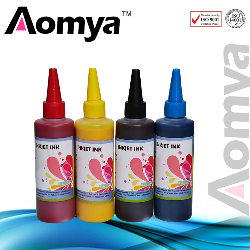 Aomya 4 Colors Ink Refill Kits 4X100ml Bulk Ink for Canon all series Pigment Based Waterproof & CISS Ink B C M Y
Aomya 4 Colors Ink Refill Kits 4X100ml Bulk Ink for Canon all series Pigment Based Waterproof & CISS Ink B C M Y