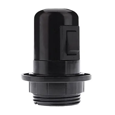 IWHD DIY Douille Ampoule E27 Патрон лампы с переключателем 4A, 250 В Черный цвет Монтаж E27 Патрон лампы
IWHD DIY Douille Ampoule E27 Патрон лампы с переключателем 4A, 250 В Черный цвет Монтаж E27 Патрон лампы
