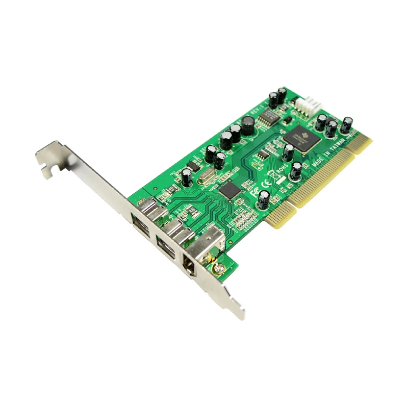 IOCREST PCI Combo 2x 1394b + 1x 1394a Firewire Ports PCI Controller Card 1394 card TI Chipset
IOCREST PCI Combo 2x 1394b + 1x 1394a Firewire Ports PCI Controller Card 1394 card TI Chipset