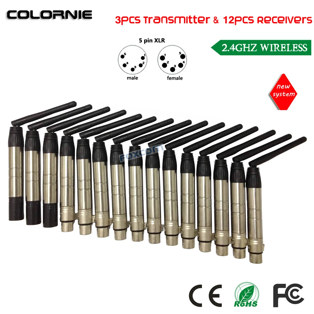 Good Quality 2.4G Wireless 2017 NEW DMX512 Transmitter & Receiver wireless DMX Console DMX Kit Fast Free Shipping 15PCS
Good Quality 2.4G Wireless 2017 NEW DMX512 Transmitter & Receiver wireless DMX Console DMX Kit Fast Free Shipping 15PCS