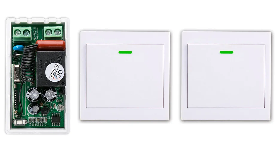 New digital Remote Control Switch AC220V Receiver +2*Wall Transmitter Wireless Power Switch 315MHZ Radio Controlled Switch Relay
New digital Remote Control Switch AC220V Receiver +2*Wall Transmitter Wireless Power Switch 315MHZ Radio Controlled Switch Relay