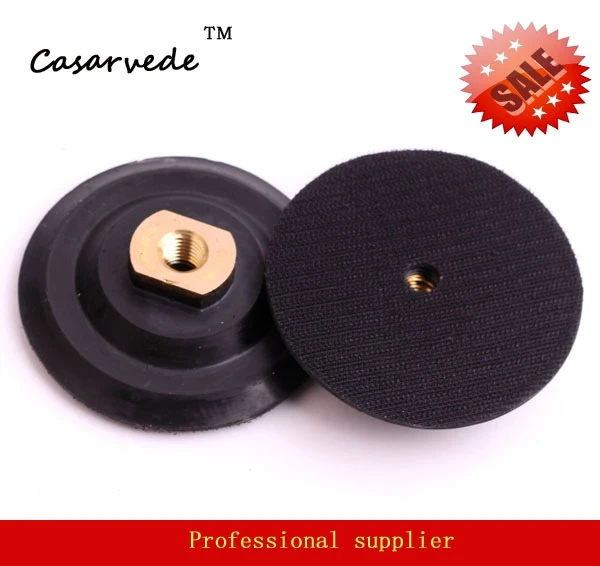 4 inch 100mm arbor M14 flexible Rubber backer pad for connector backer holder for Angle grinder
4 inch 100mm arbor M14 flexible Rubber backer pad for connector backer holder for Angle grinder