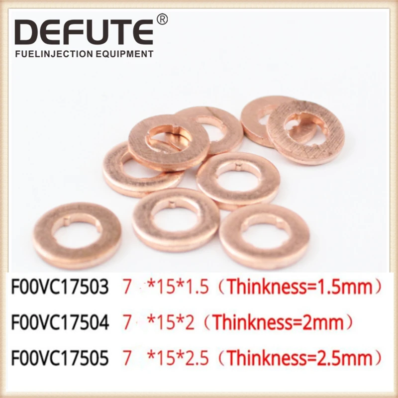 100 pieces F00VC17503 F00VC17504 F00VC17505 for NOZZLE COPPER washer F 00V C17 503 and F 00V C17 504 and F 00V C17 505
100 pieces F00VC17503 F00VC17504 F00VC17505 for NOZZLE COPPER washer F 00V C17 503 and F 00V C17 504 and F 00V C17 505