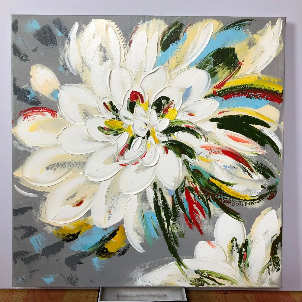 high quality 100% hand painted canvas oil painting knife flower oil painting on canvas home decor blue flower pictures wall art
high quality 100% hand painted canvas oil painting knife flower oil painting on canvas home decor blue flower pictures wall art