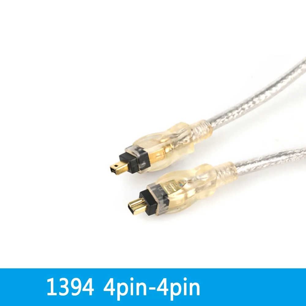 Кабель IEEE 1394 1394b 4-контактный штекер-4-контактный штекер 4P-4P Firewire iLink DV Соединительный кабель высокого качества 1,8 м 3 м 5 м 10 м 15 м
Кабель IEEE 1394 1394b 4-контактный штекер-4-контактный штекер 4P-4P Firewire iLink DV Соединительный кабель высокого качества 1,8 м 3 м 5 м 10 м 15 м