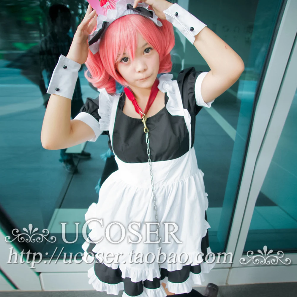 Inu x Boku SS Cosplay Roromiya Karuta Maid Cosplay Costumes Anime Cosplay costume with hair accessory customized
Inu x Boku SS Cosplay Roromiya Karuta Maid Cosplay Costumes Anime Cosplay costume with hair accessory customized