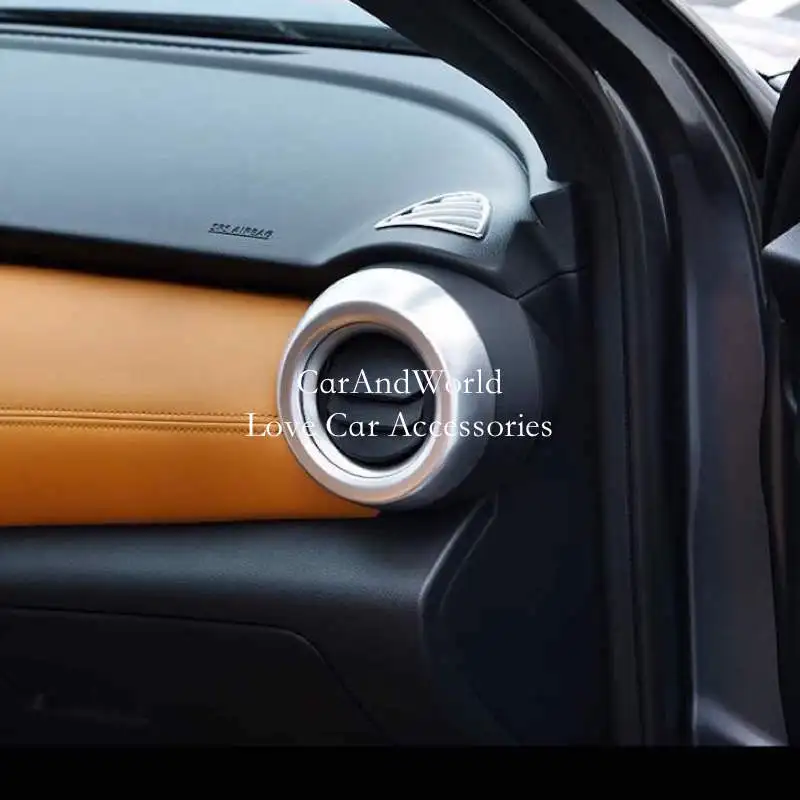 For 2017-2019 Nissan Kicks Interior Left Right Console Air Condition Outlet Vent Cover Trim Frame Panel ABS Chrome Car Accessory
For 2017-2019 Nissan Kicks Interior Left Right Console Air Condition Outlet Vent Cover Trim Frame Panel ABS Chrome Car Accessory