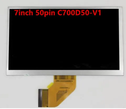 New 7 inch 50pin original PQ C700D50-V1 Display screen Tablet PC LCD screen
New 7 inch 50pin original PQ C700D50-V1 Display screen Tablet PC LCD screen