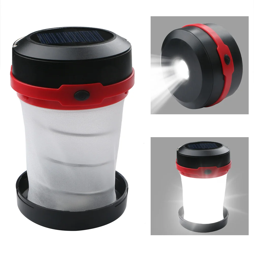 Solar Lantern LED Foldable Rechargeable Hand Lamp Lights for Outdoor Lighting Camping Tent Light Power Bank Lighting
Solar Lantern LED Foldable Rechargeable Hand Lamp Lights for Outdoor Lighting Camping Tent Light Power Bank Lighting
