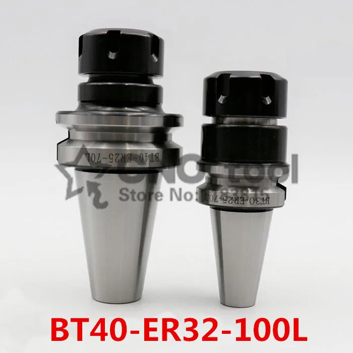 BT40-ER32-100L Spring ER Collet Chuck CNC Milling Toolholder Clamping End Mills Work on CNC Milling Machine
BT40-ER32-100L Spring ER Collet Chuck CNC Milling Toolholder Clamping End Mills Work on CNC Milling Machine