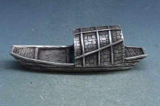 decoration white Copper silver factory Elaborate Ancient Chinese Classical White Copper Statue - Little Fishing Boat
decoration white Copper silver factory Elaborate Ancient Chinese Classical White Copper Statue - Little Fishing Boat