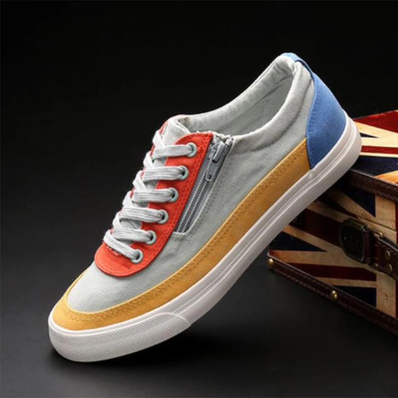 Trend New Design Canvas Skateboarding Shoes Leisure Men's Sneakers Comfortable Cloth Shoes Men Student School Sport Shoes
Trend New Design Canvas Skateboarding Shoes Leisure Men's Sneakers Comfortable Cloth Shoes Men Student School Sport Shoes