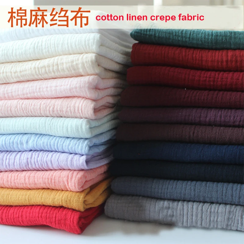 2 meter 135cm 53" double layer cotton crepe fabric cloth baby clothes skirt pajamas sleepwear fabrics M66F1
2 meter 135cm 53" double layer cotton crepe fabric cloth baby clothes skirt pajamas sleepwear fabrics M66F1