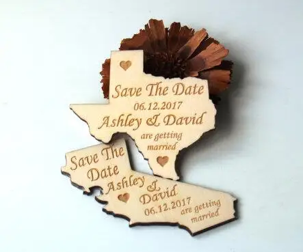 Custom state Save the date Wedding Wooden gift tags invitation Labels cards party engagement bridal shower decorations
Custom state Save the date Wedding Wooden gift tags invitation Labels cards party engagement bridal shower decorations