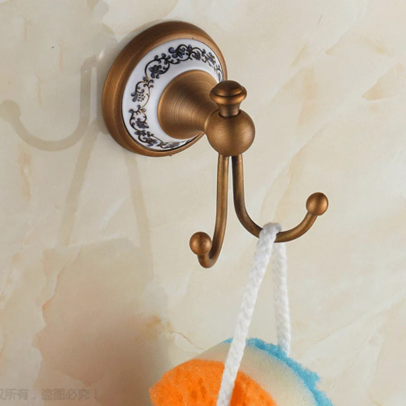 Hot selling-Bathroom Accessories European Antique Bronze ceramic Robe Hook ,Clothes Hook,Coat Hook,Bathroom Products
Hot selling-Bathroom Accessories European Antique Bronze ceramic Robe Hook ,Clothes Hook,Coat Hook,Bathroom Products