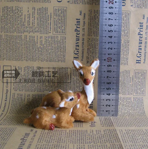 creative simulation deer mother&baby model toy resin&fur small deer model gift about 13x8x10cm 2155
creative simulation deer mother&baby model toy resin&fur small deer model gift about 13x8x10cm 2155