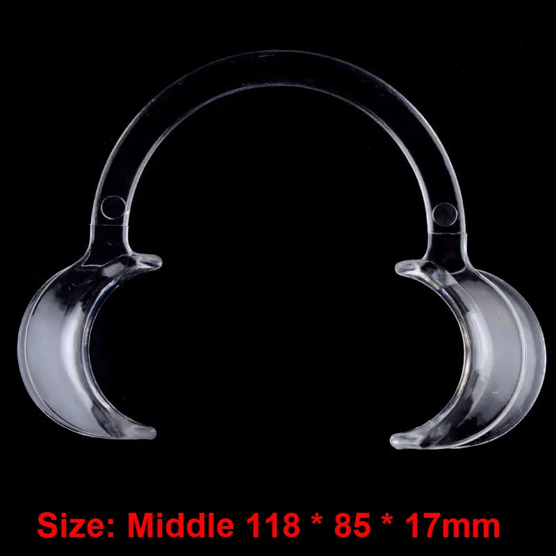 20 PCS C-Shape Dental Intraoral Mouth Openers Teeth Whitening Lip/Cheek Retractors Middle Size
20 PCS C-Shape Dental Intraoral Mouth Openers Teeth Whitening Lip/Cheek Retractors Middle Size
