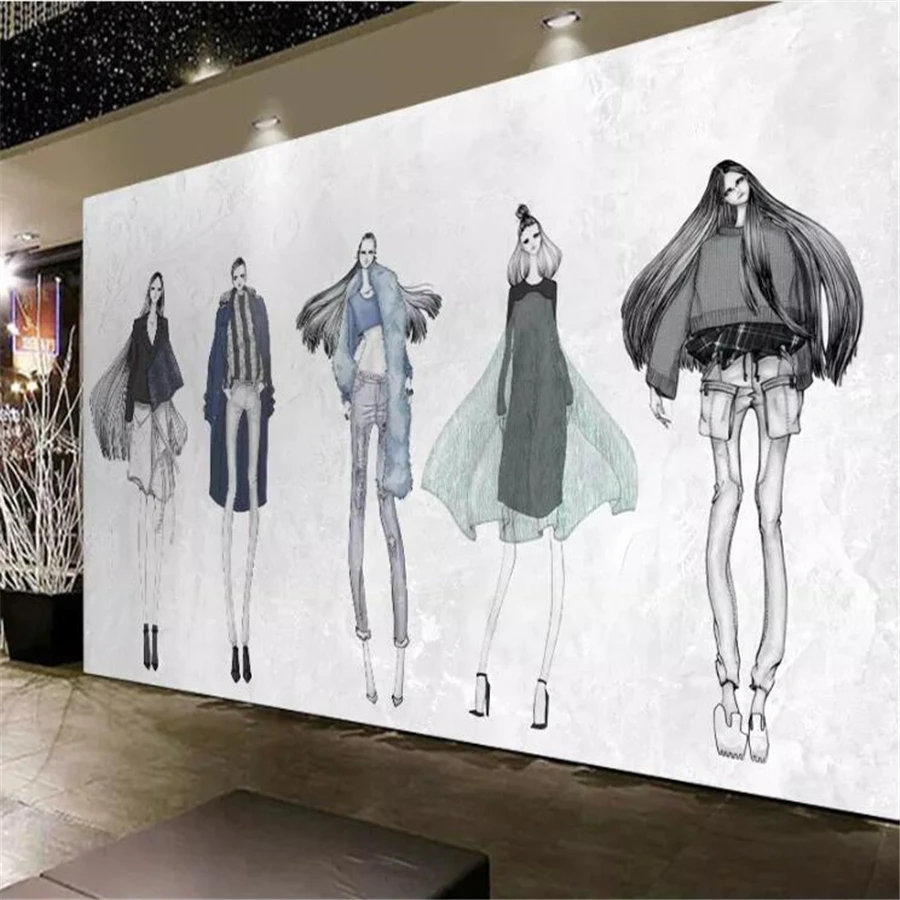 beibehang Custom Wallpaper 3d Photo Murals Painting Vintage Handmade Beauty Clothing Shop Tooling Background wall paper murals
beibehang Custom Wallpaper 3d Photo Murals Painting Vintage Handmade Beauty Clothing Shop Tooling Background wall paper murals