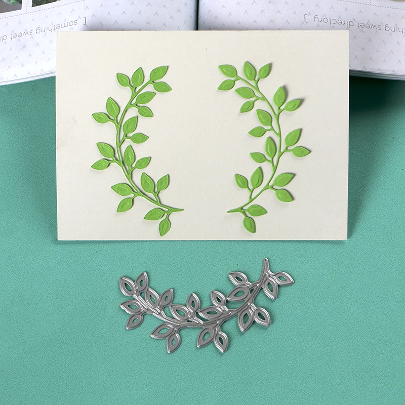 DUOFEN METAL CUTTING DIES leaves branch cutout lace hollow embossing stencil DIY Scrapbook Paper Album paper crafts
DUOFEN METAL CUTTING DIES leaves branch cutout lace hollow embossing stencil DIY Scrapbook Paper Album paper crafts