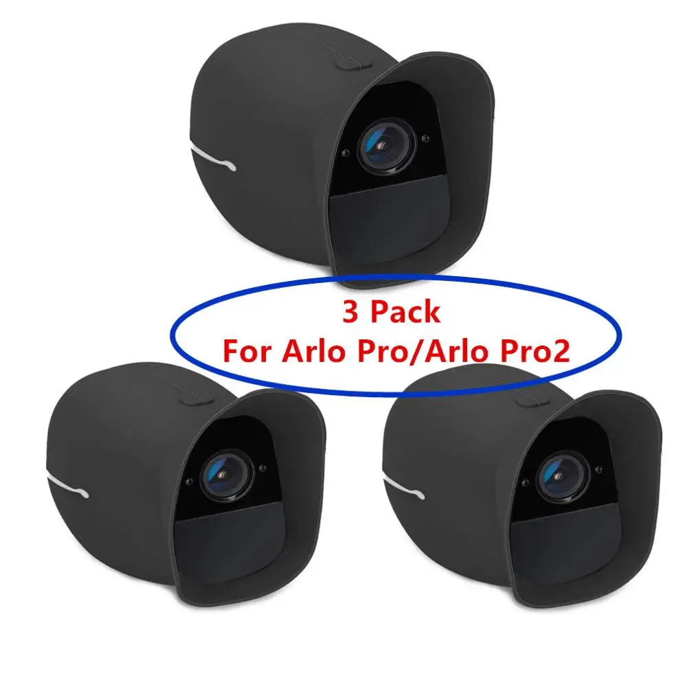 3 Pack Cover Skins for Arlo Pro and Arlo Pro 2 Wireless Smart Security Camera,Water and UV Resistant,Perfect Fitting(Black_
3 Pack Cover Skins for Arlo Pro and Arlo Pro 2 Wireless Smart Security Camera,Water and UV Resistant,Perfect Fitting(Black_
